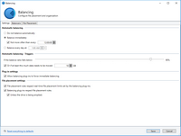 Balancing Settings