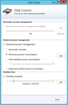 Disk control